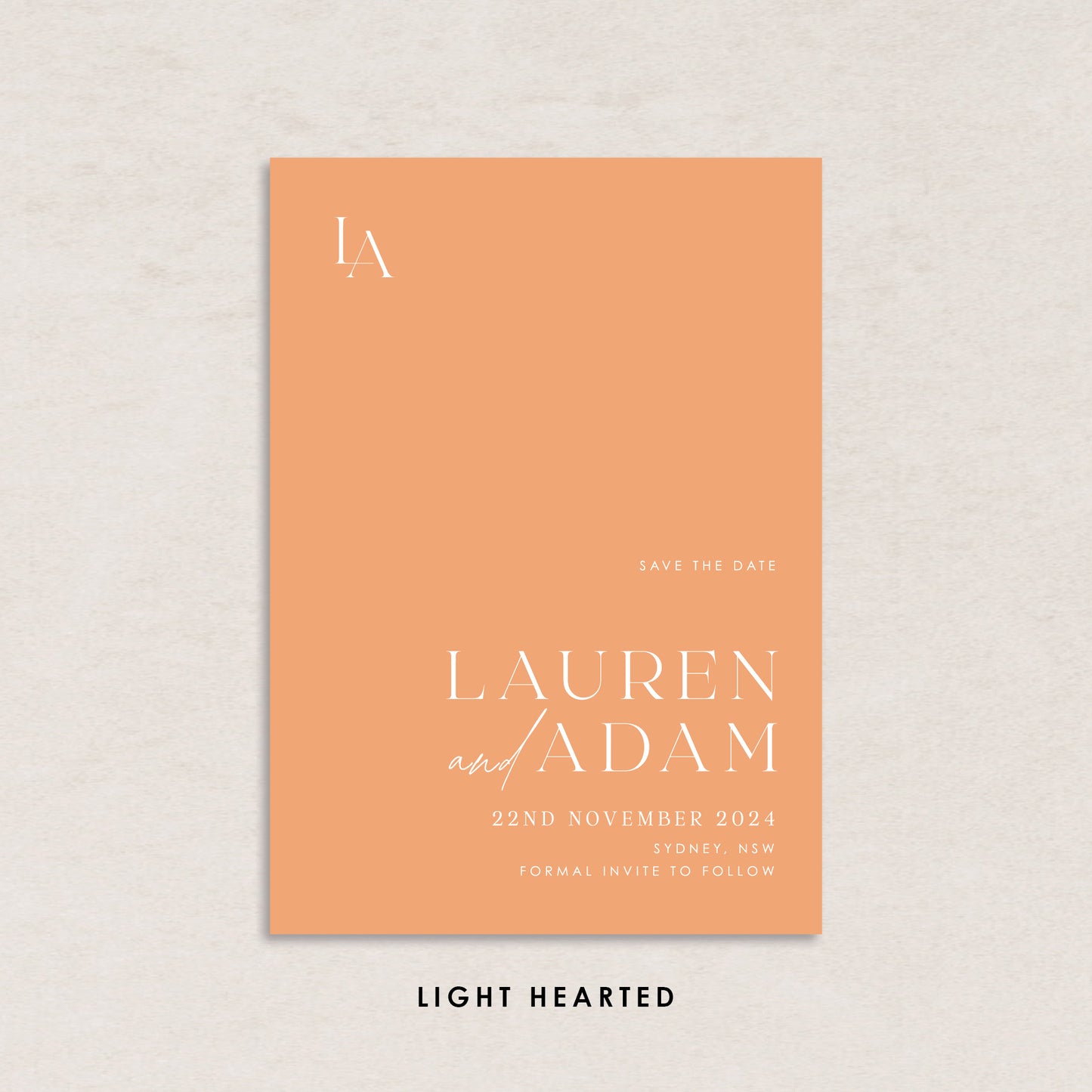 Save The Date E-Vite