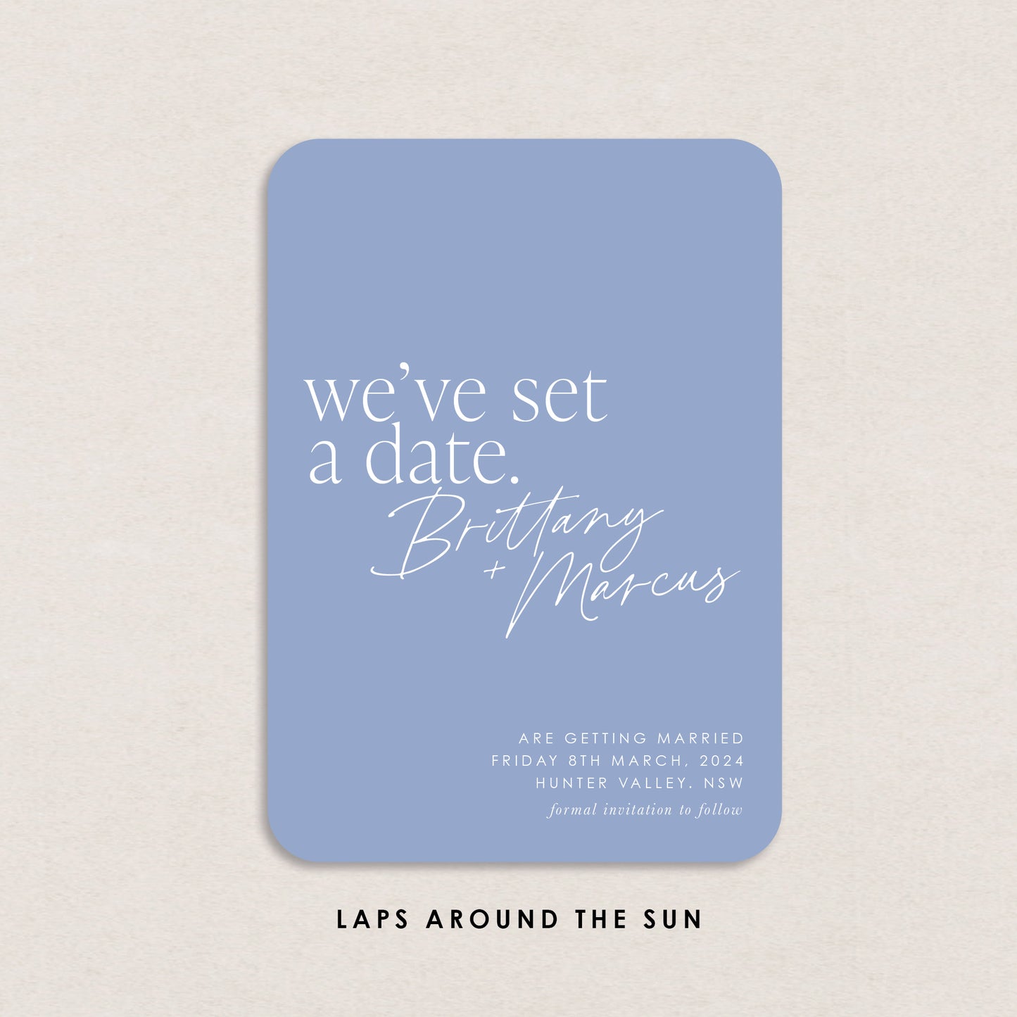 Save The Date E-Vite