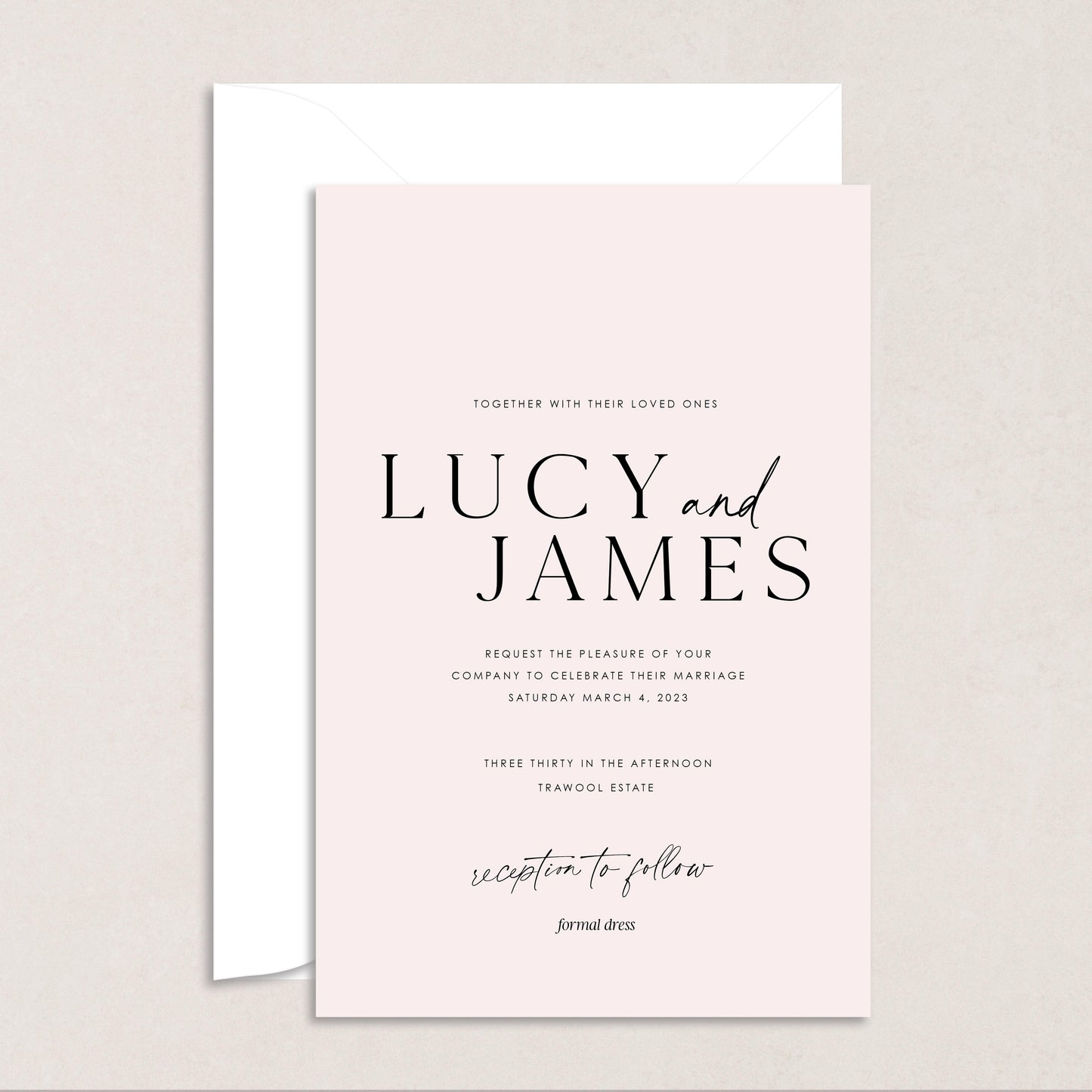 Lap Around The Sun Invitation