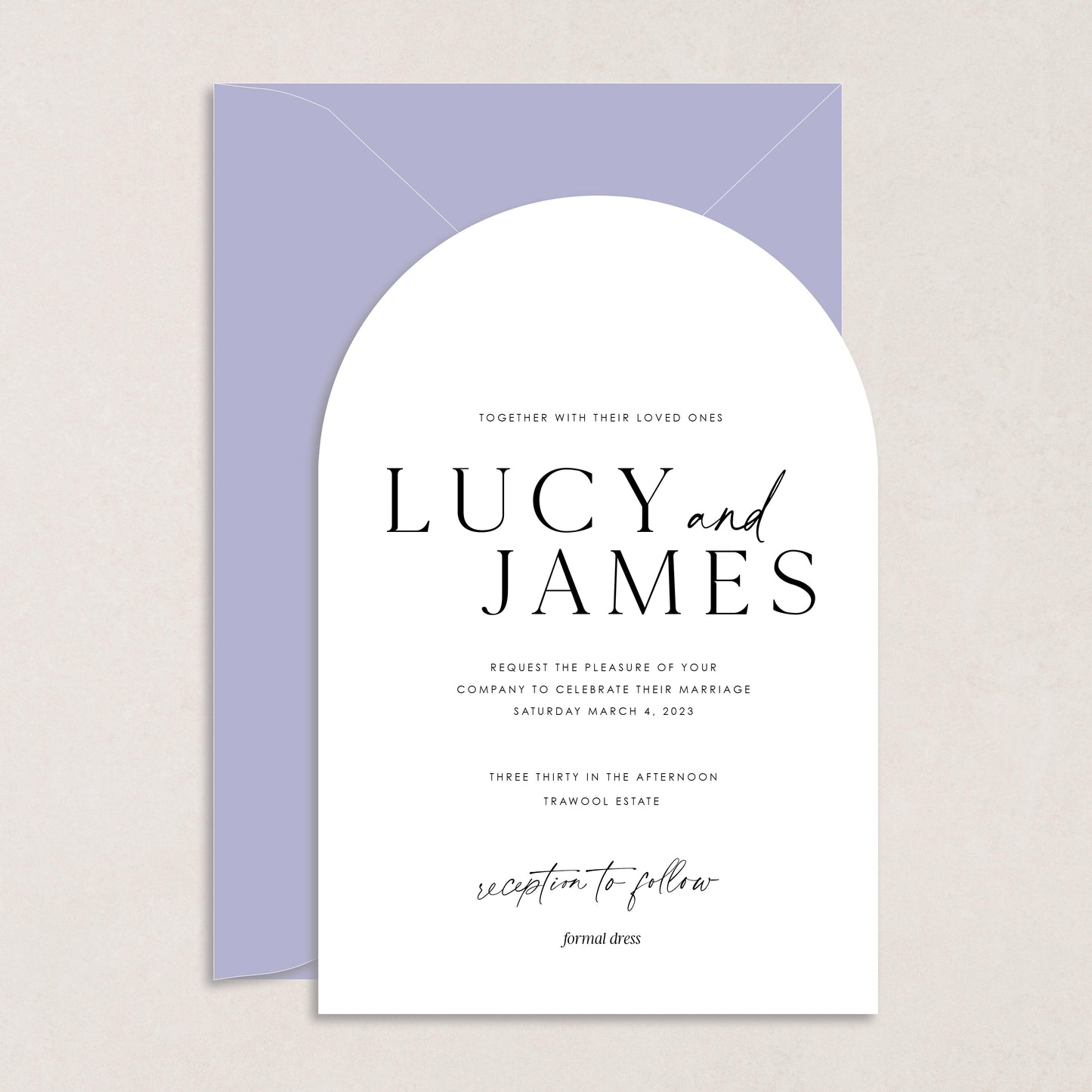 Lap Around The Sun Invitation