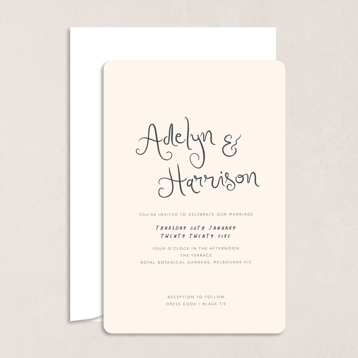 Love Song Invitation