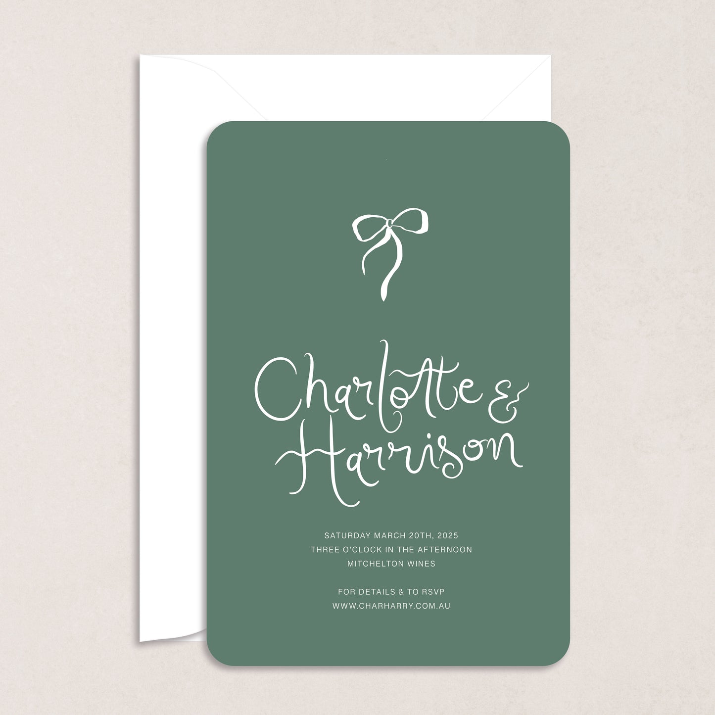 J'Adore Invitation