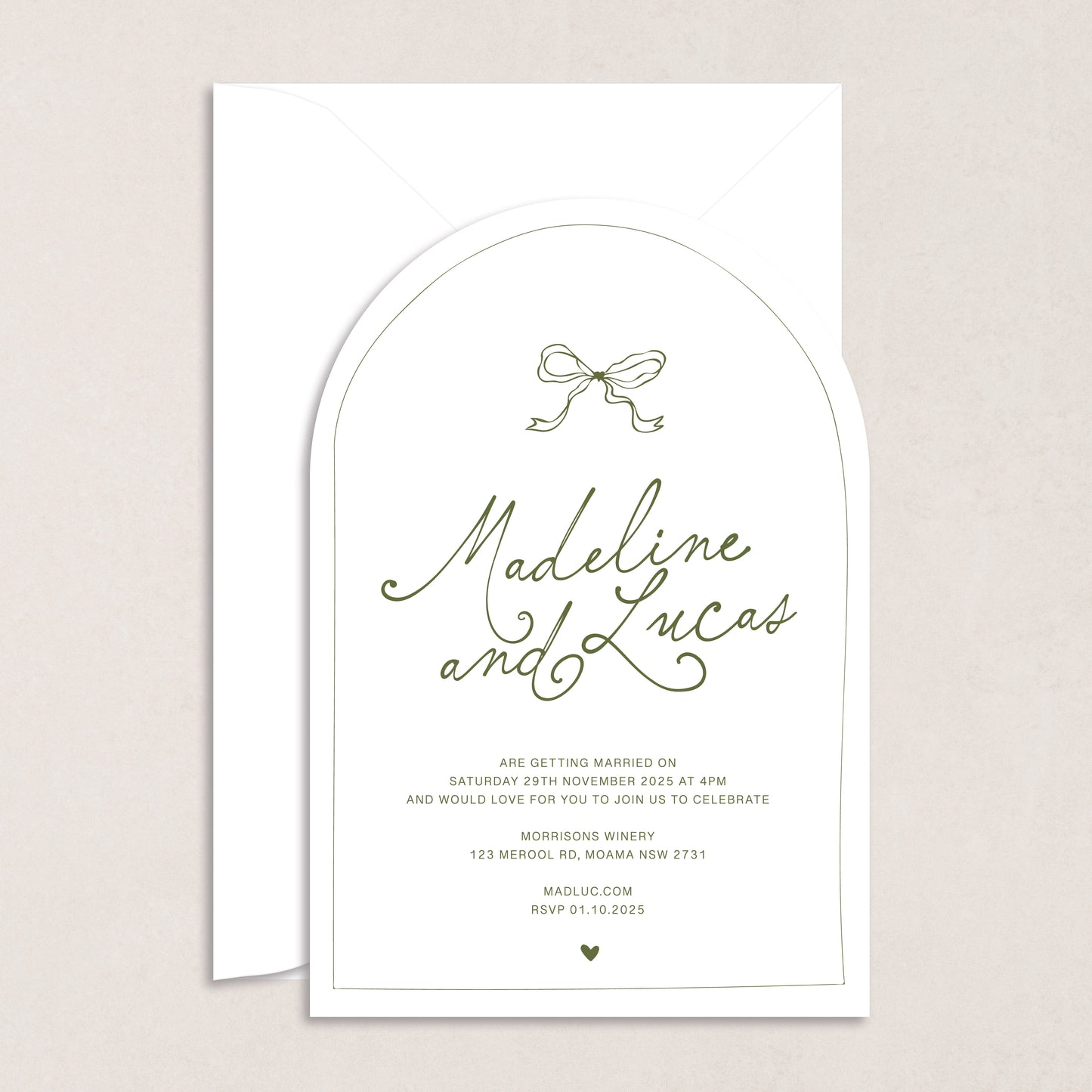 Endless Love Invitation