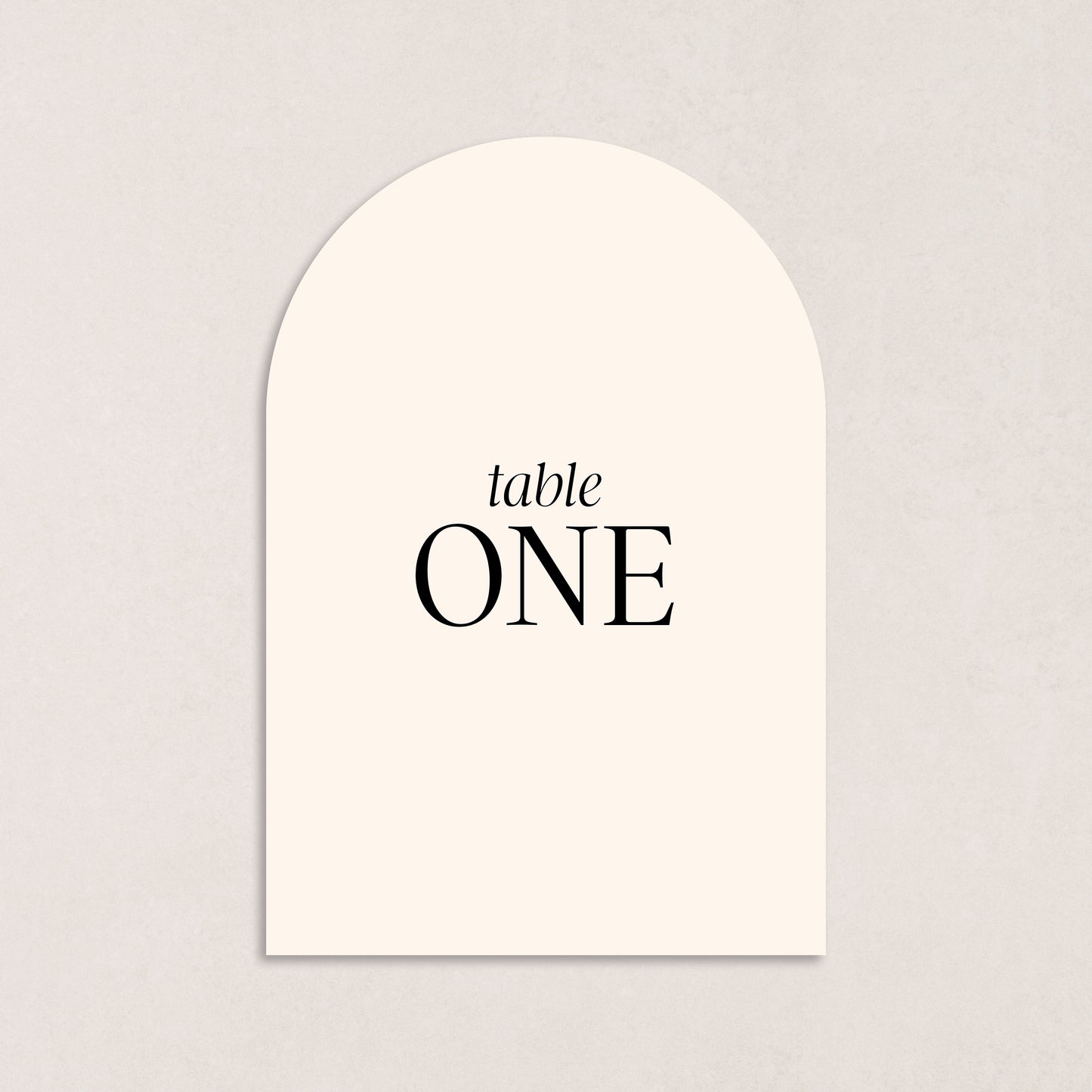 You've Got The Love Table Numbers