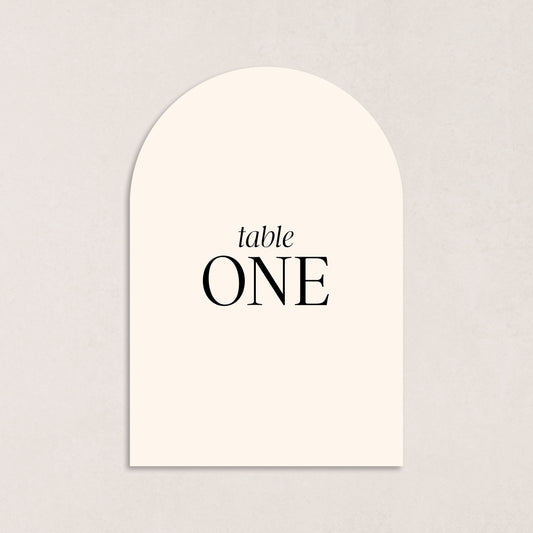 You've Got The Love Table Numbers