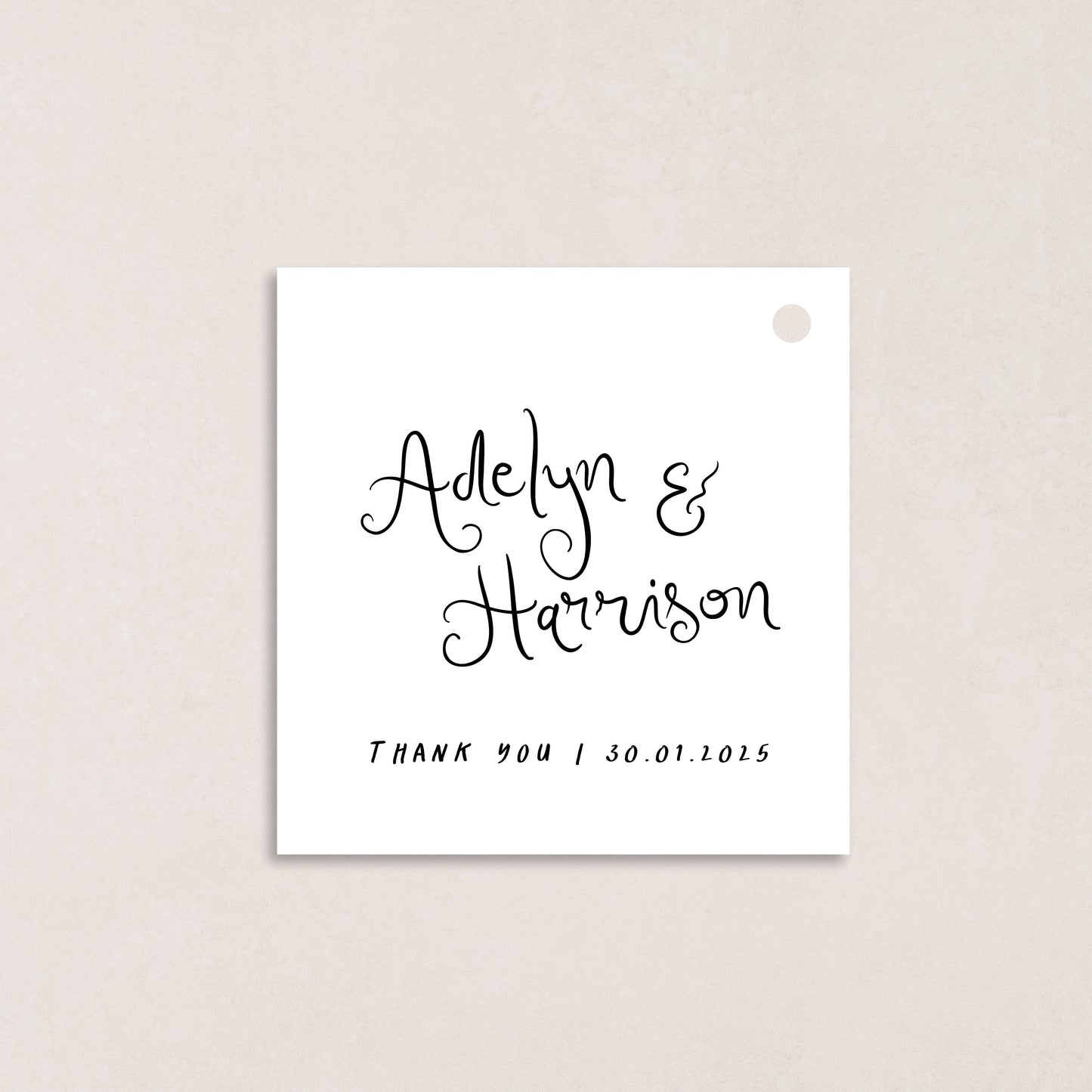 Love Song Favour Tag