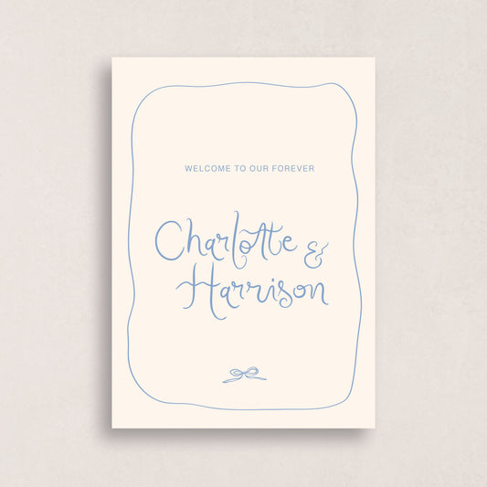 J'Adore Welcome Sign