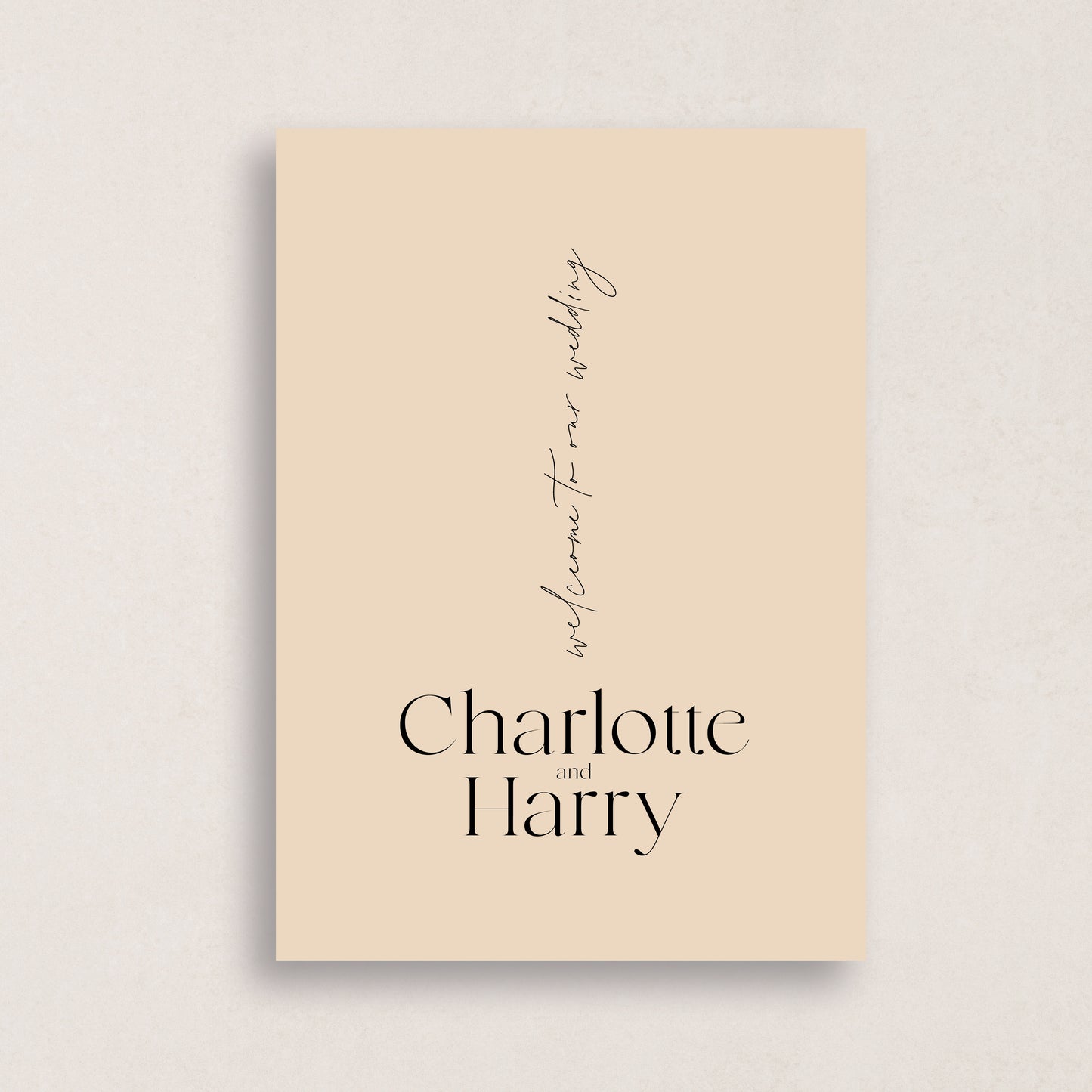 Love Like This Welcome Sign