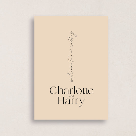 Love Like This Welcome Sign