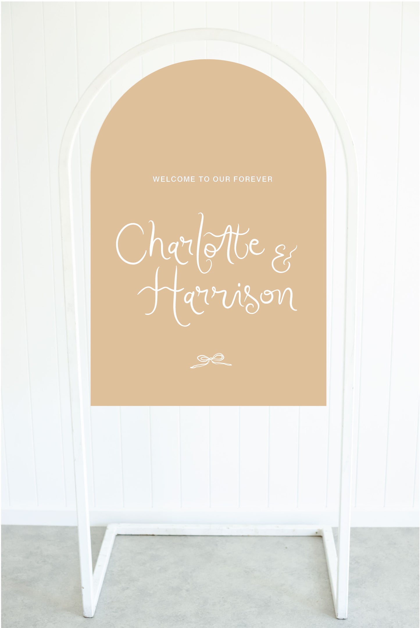 J'Adore Welcome Sign