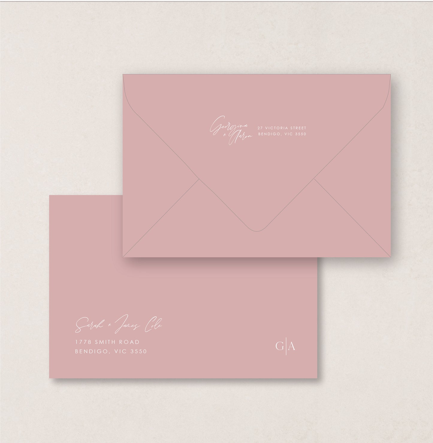 Bloomin Love Envelope Printing