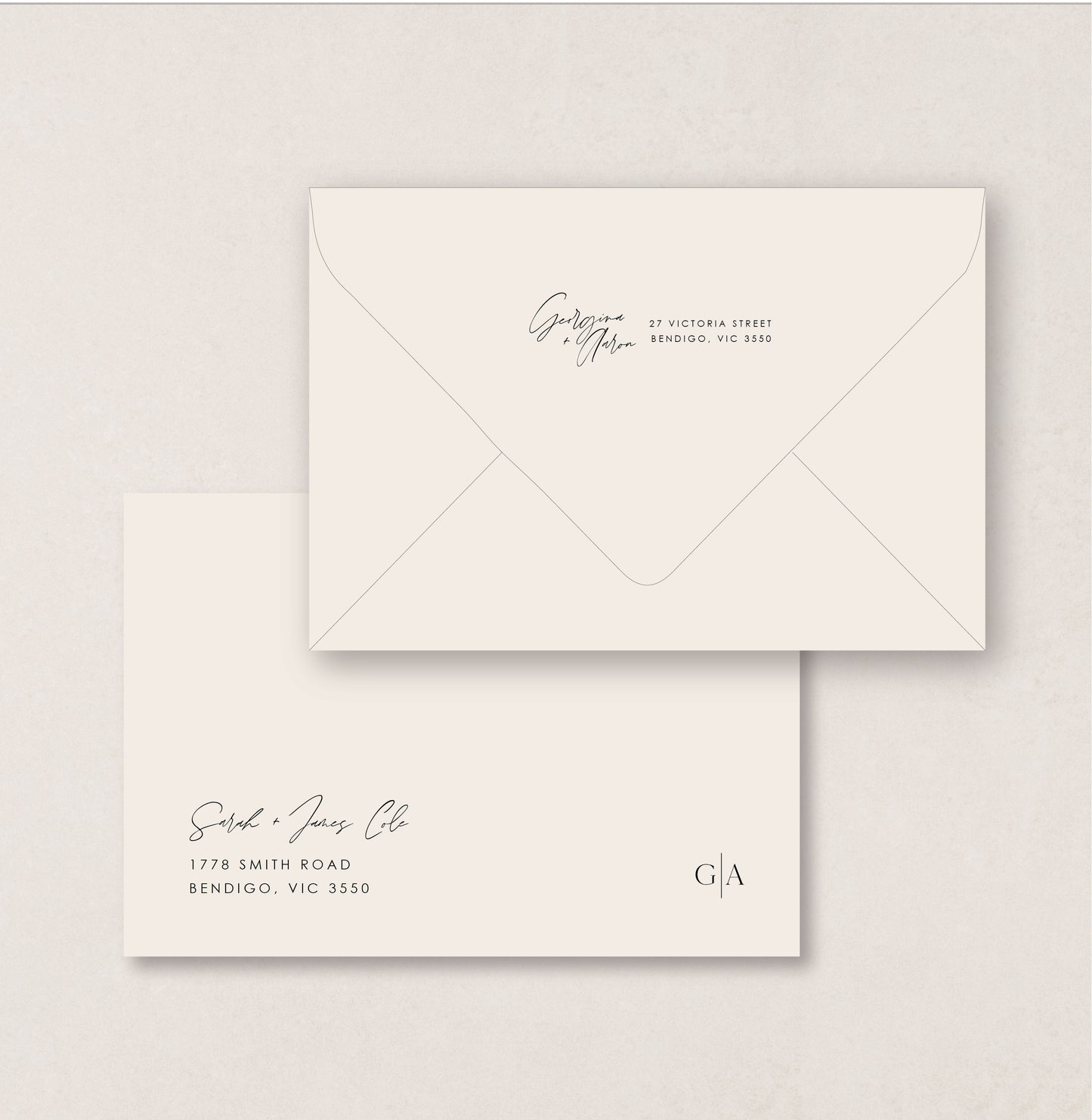 Bloomin Love Envelope Printing