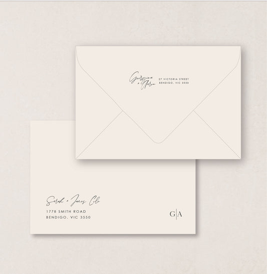 Bloomin Love Envelope Printing