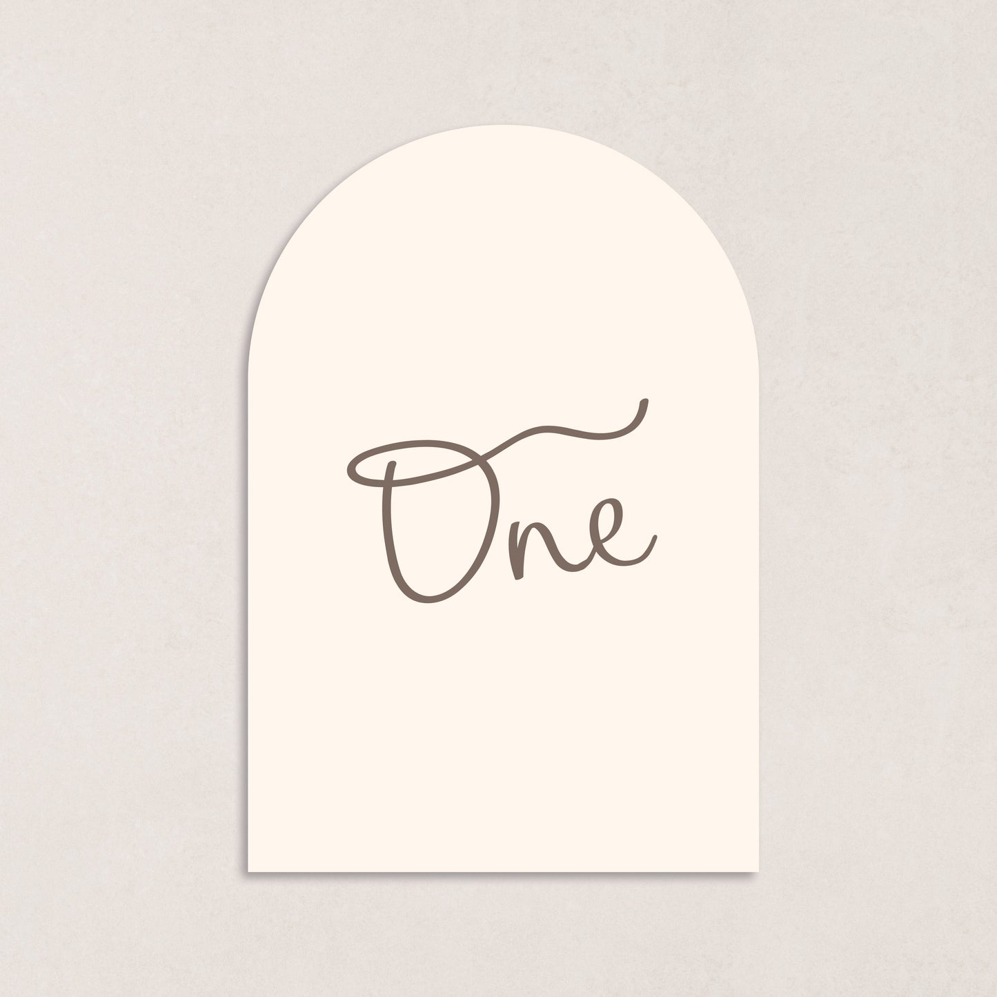 All I Want Table Numbers