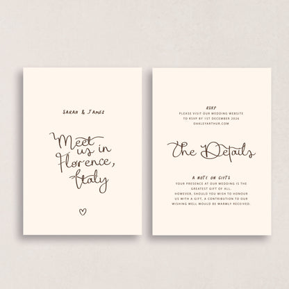 All I Want Details Card