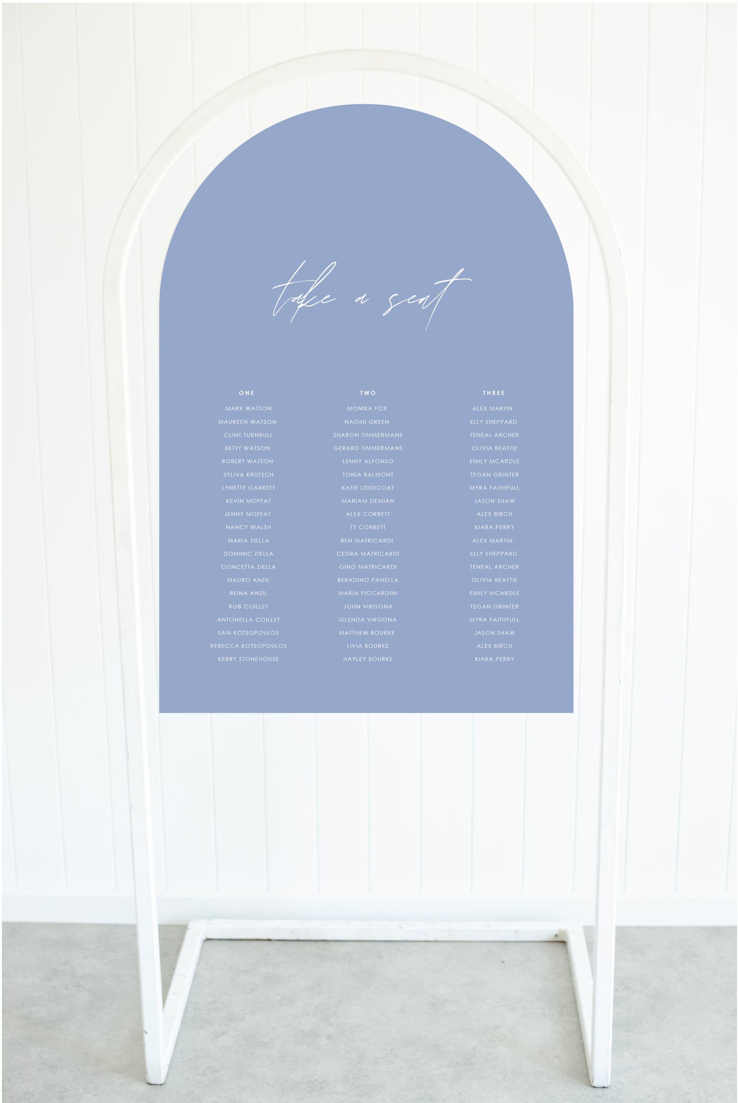 Bloomin Love Seating Chart