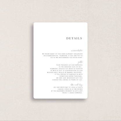 Classic At Best Details Card