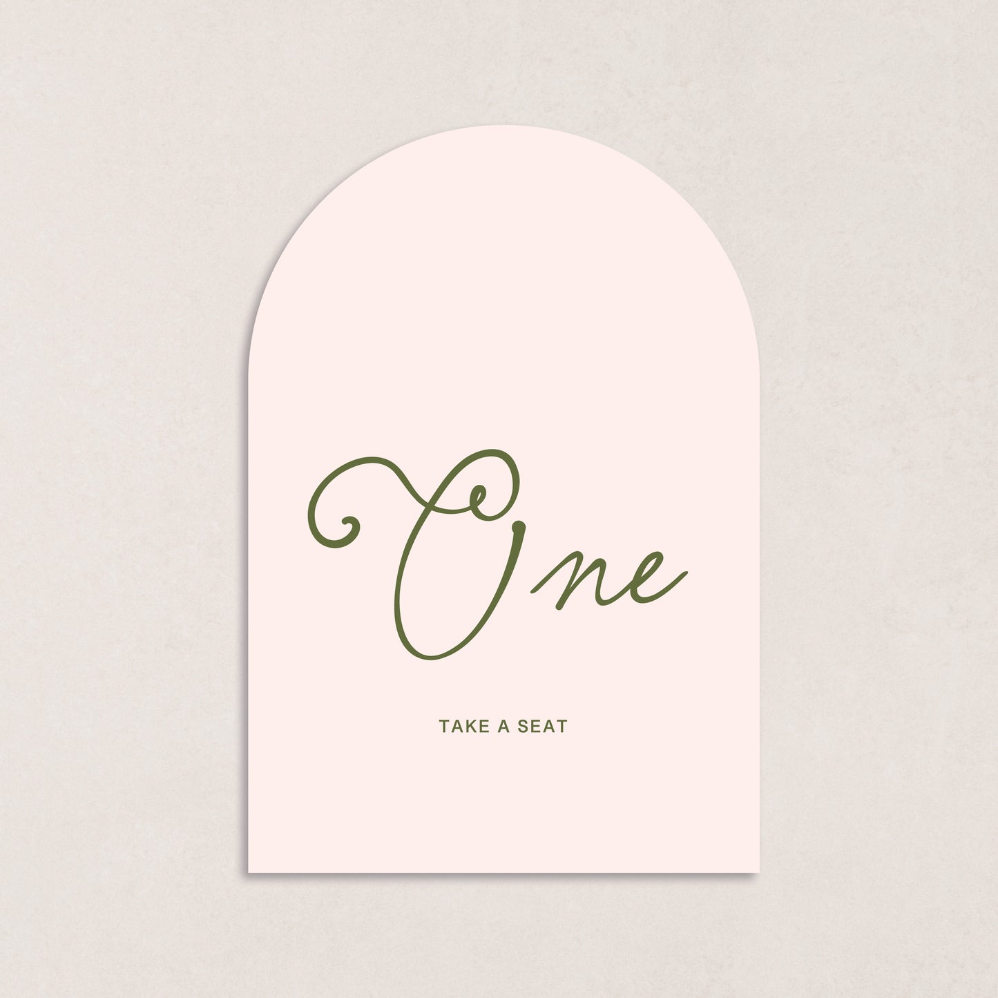 Endless Love Table Numbers