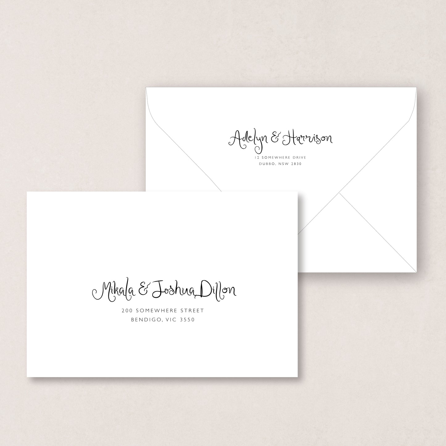 Love Song Envelope Printing