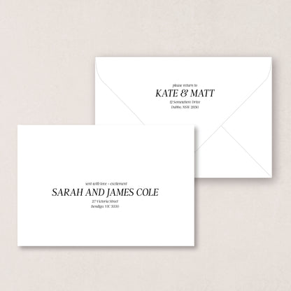 You've Got The Love Envelope Printing