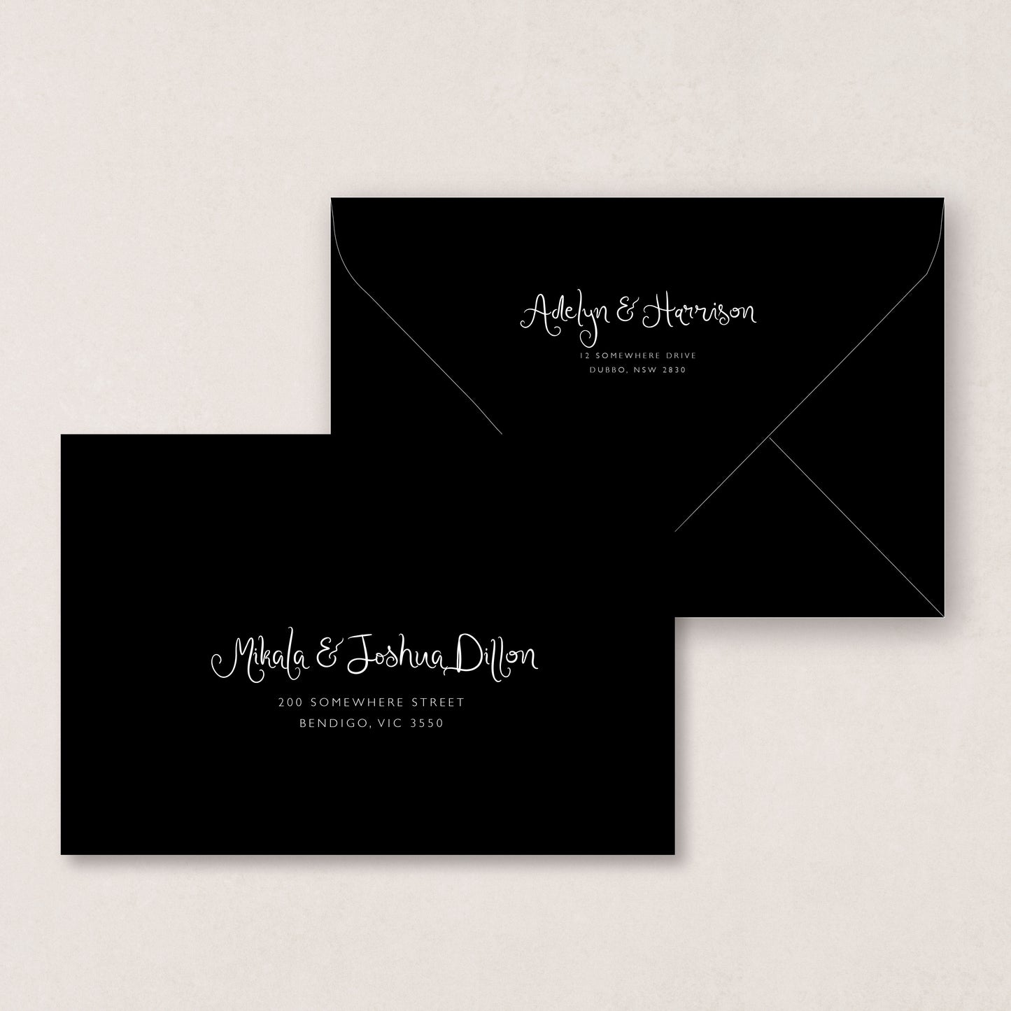 Love Song Envelope Printing