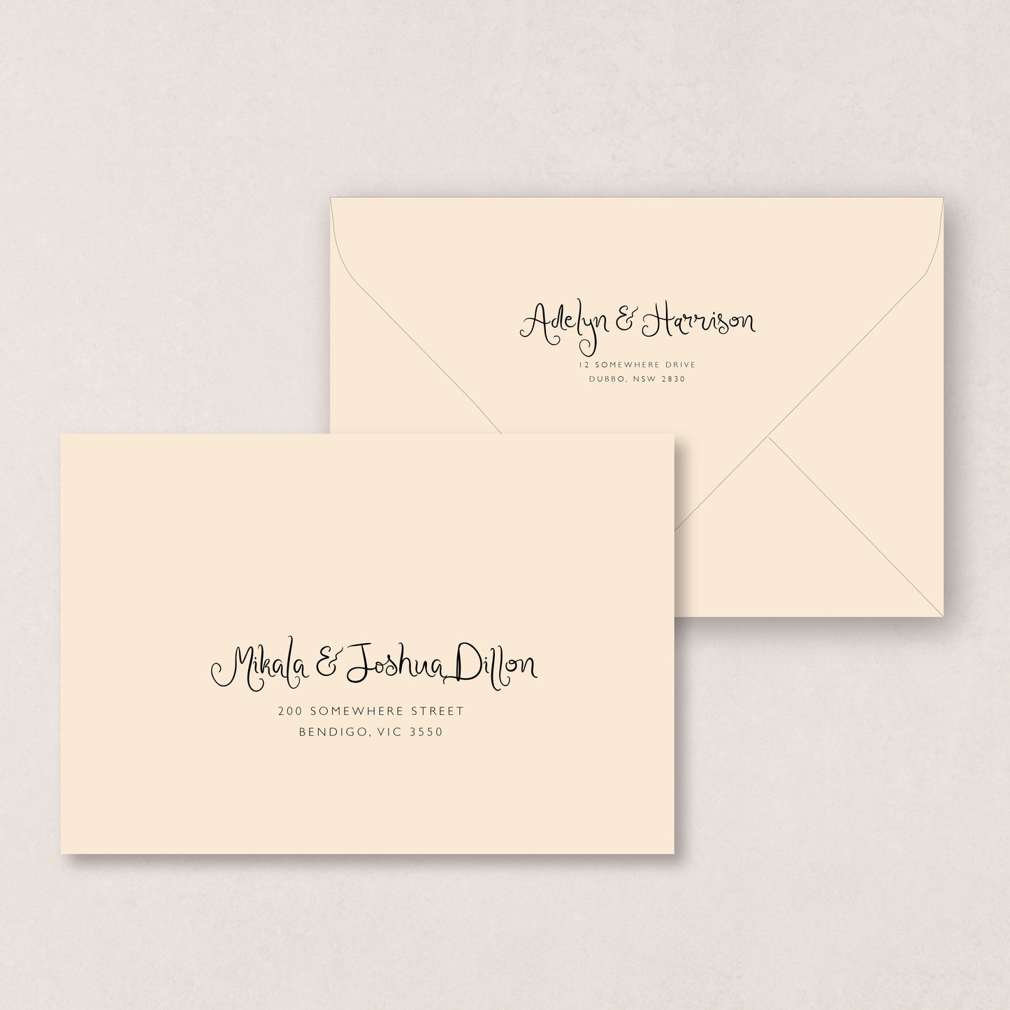 Love Song Envelope Printing