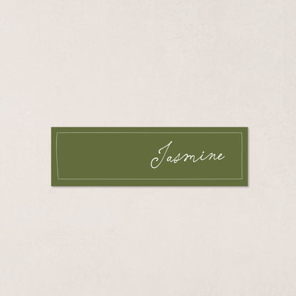 Endless Love Place Card