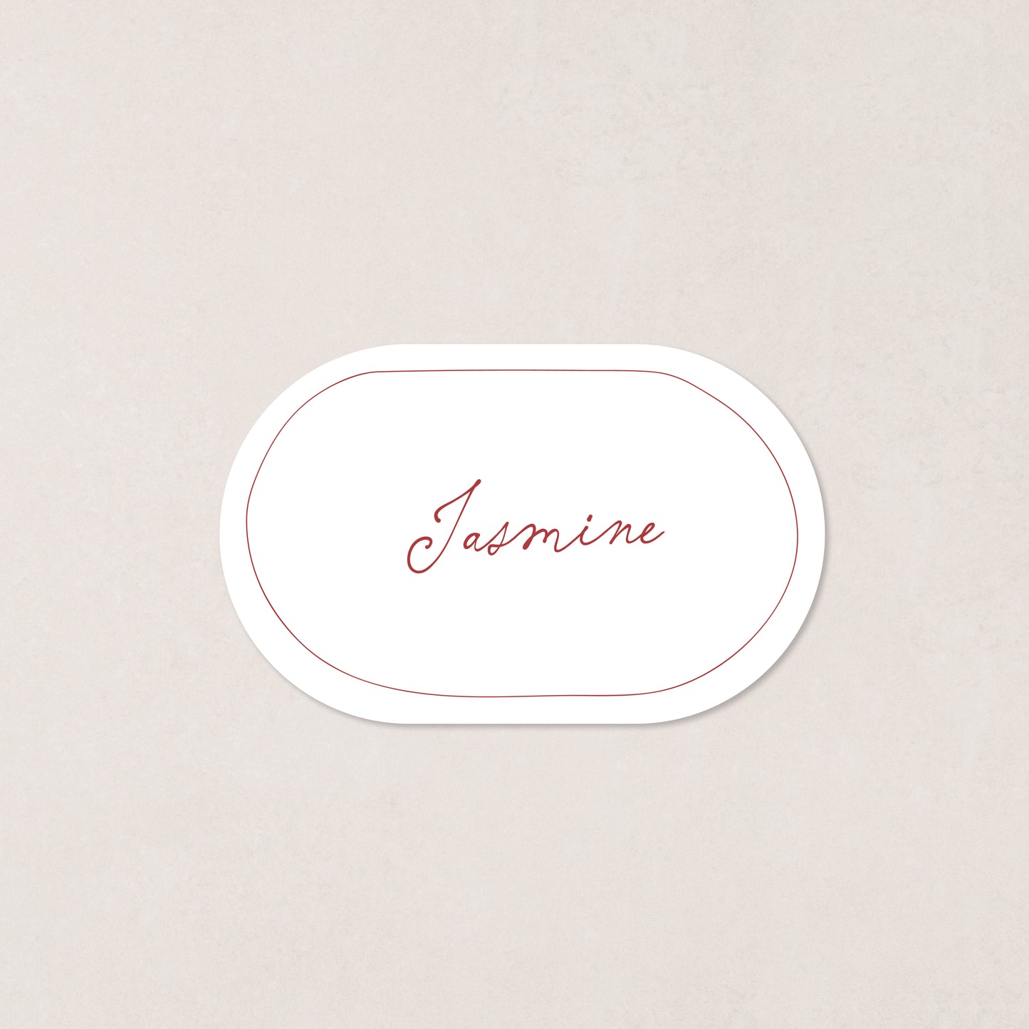 Endless Love Place Card