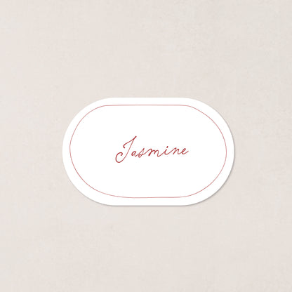 Endless Love Place Card