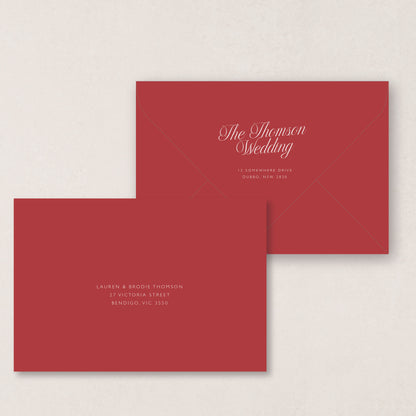 Script Envelope Printing