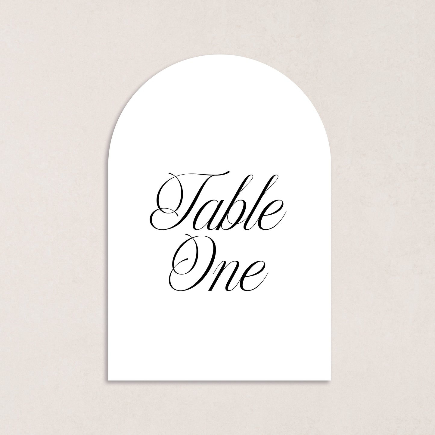 Script Table Numbers