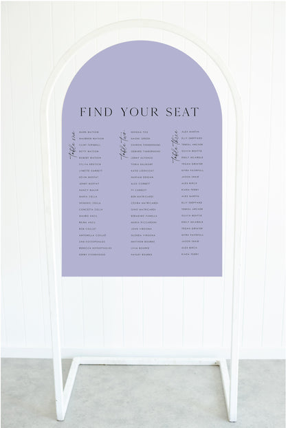 Laps Around The Sun Seating Chart