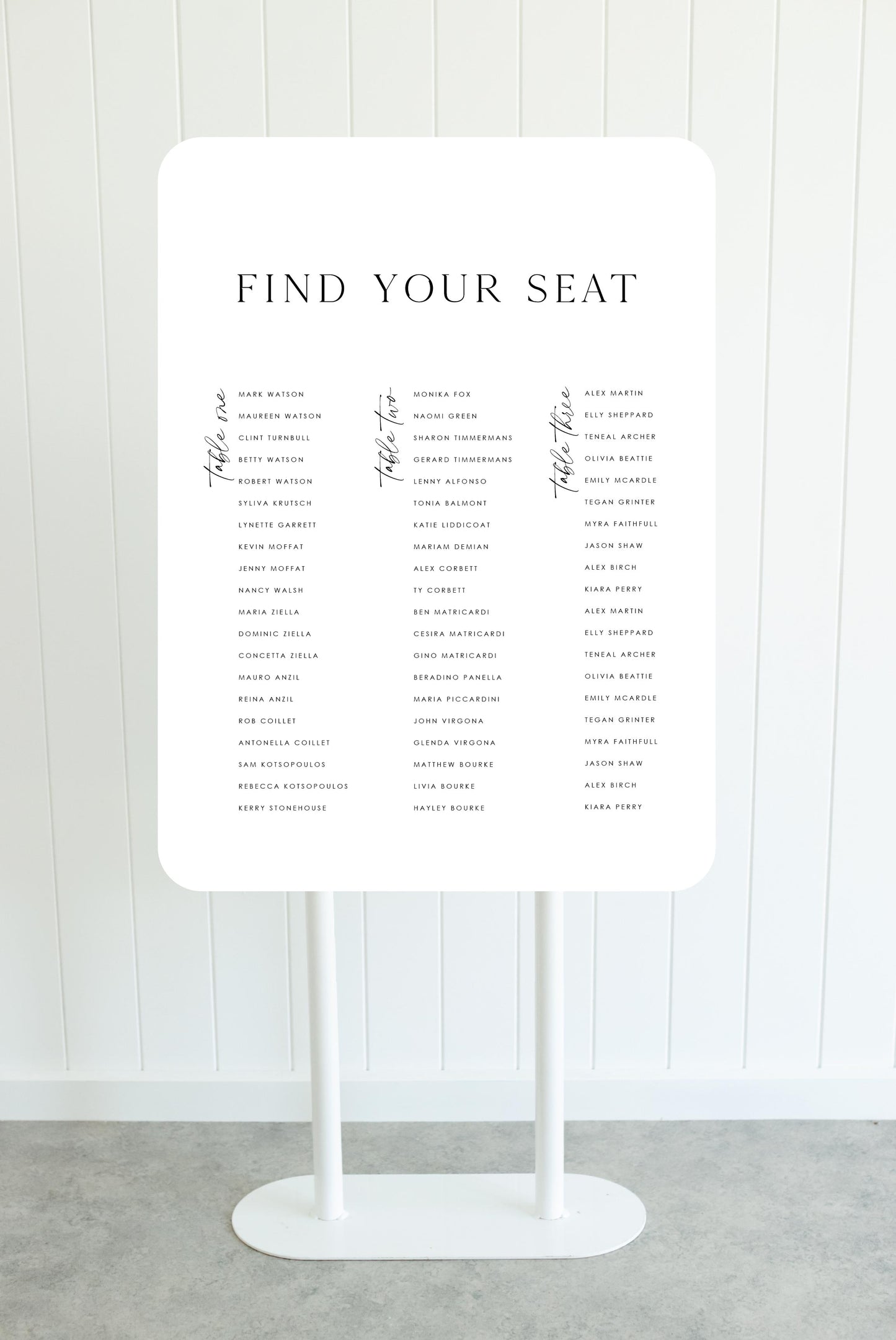 Laps Around The Sun Seating Chart