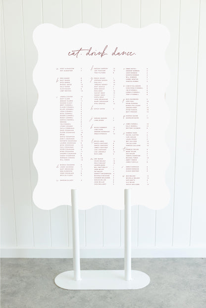 Dreamy Days Seating Chart