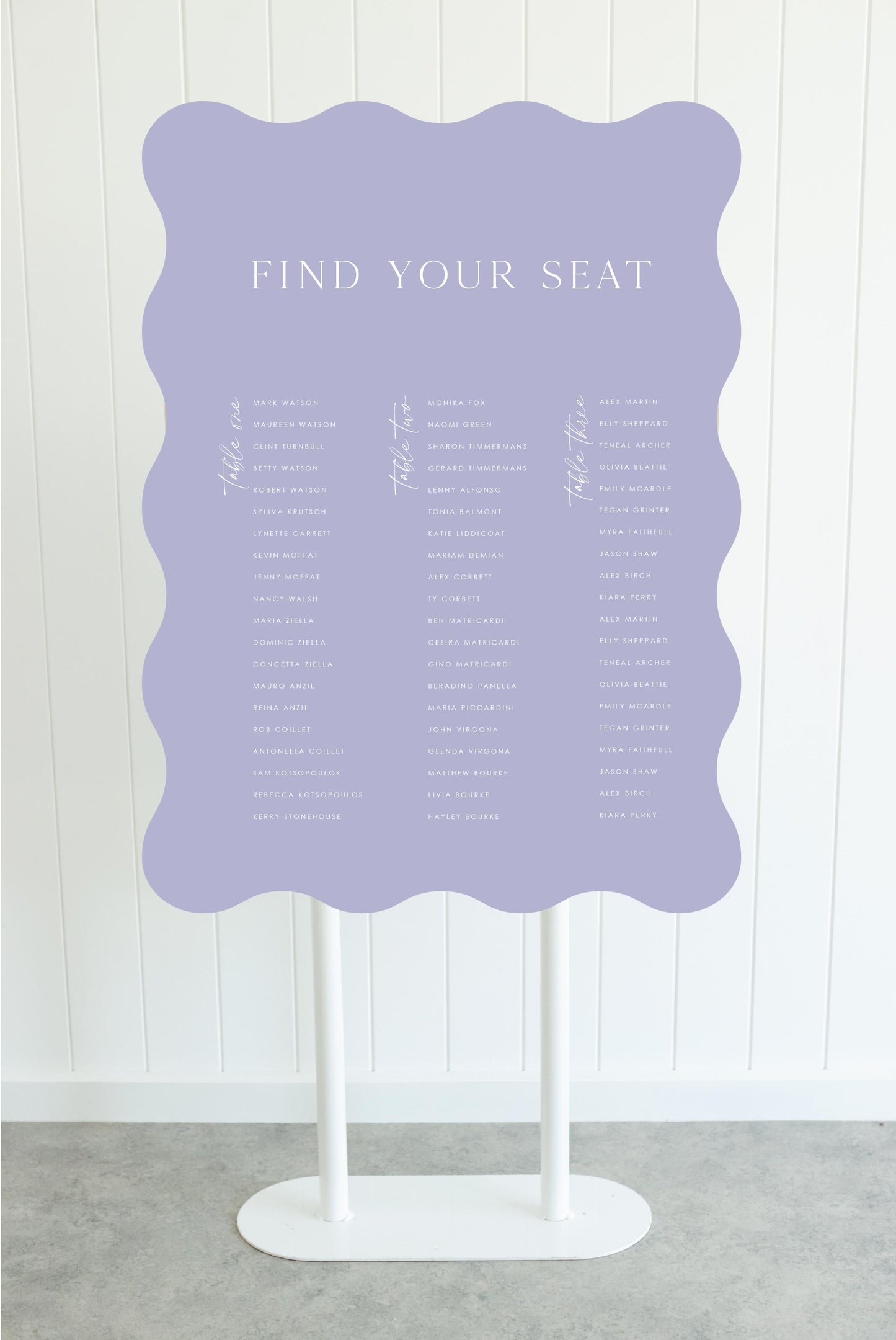 Laps Around The Sun Seating Chart