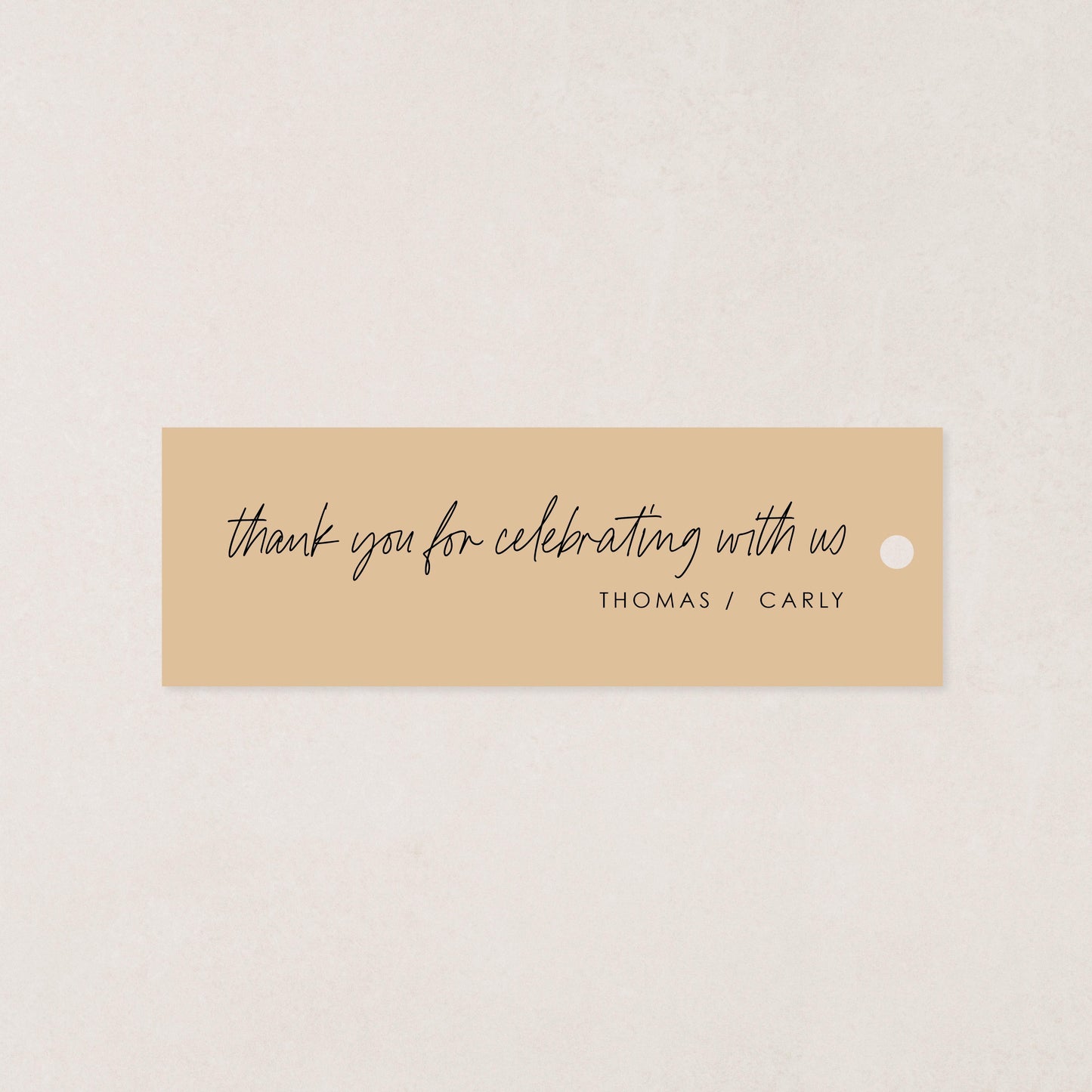 Hello Lovely Favour Tag
