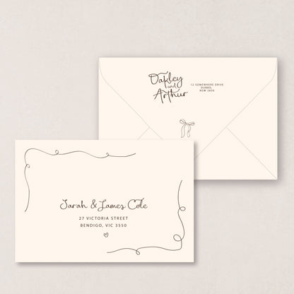 All I Want Envelope Printing