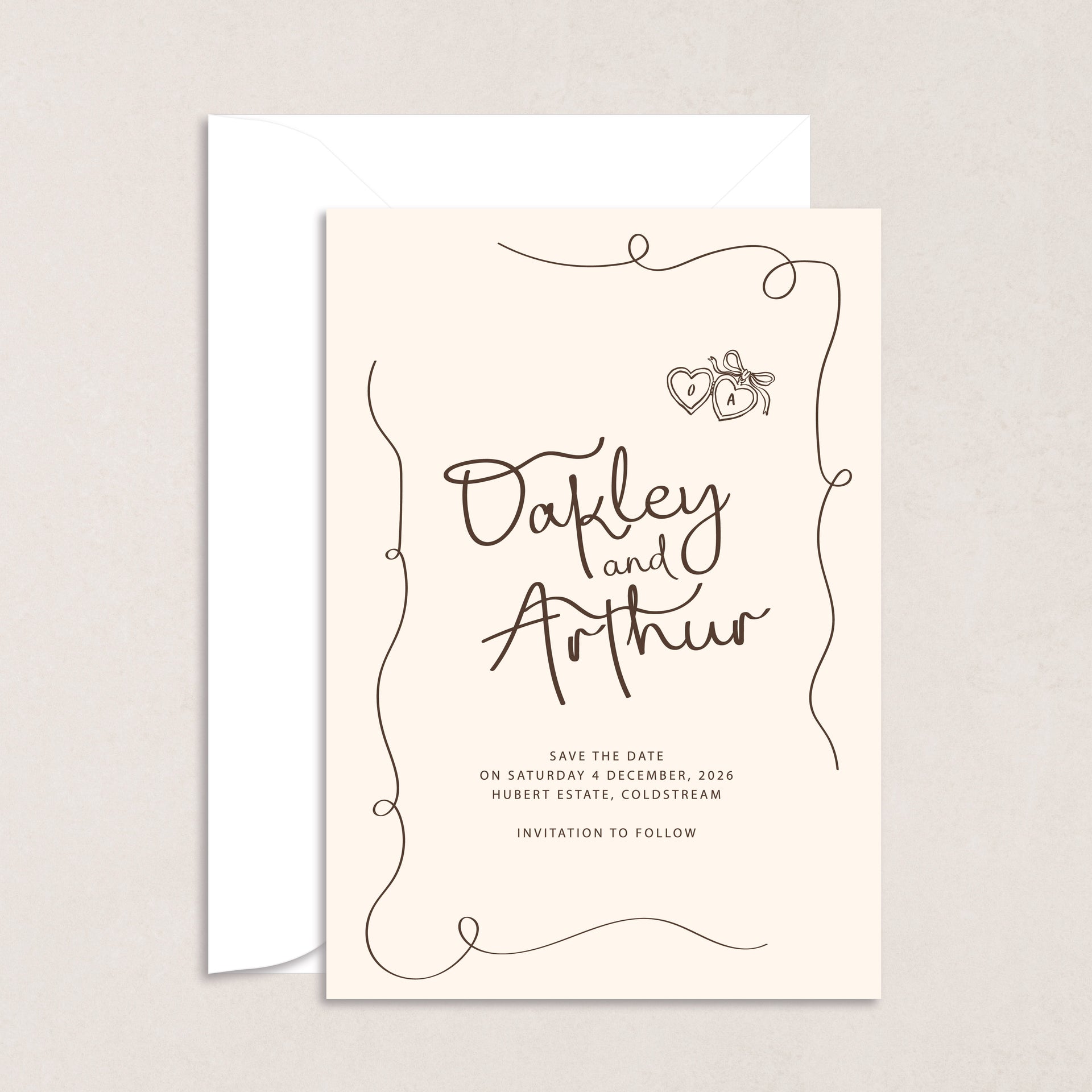 All I Want Save The Date