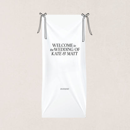 You've Got The Love Cloth Welcome Sign