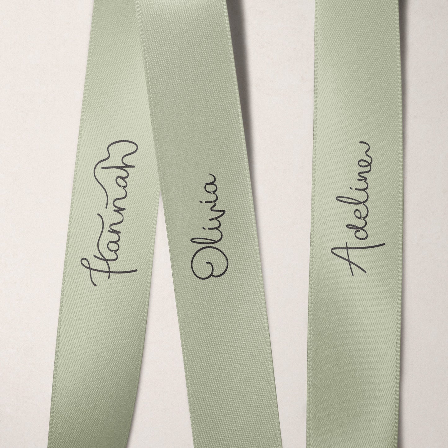 Printed Ribbon Place Cards