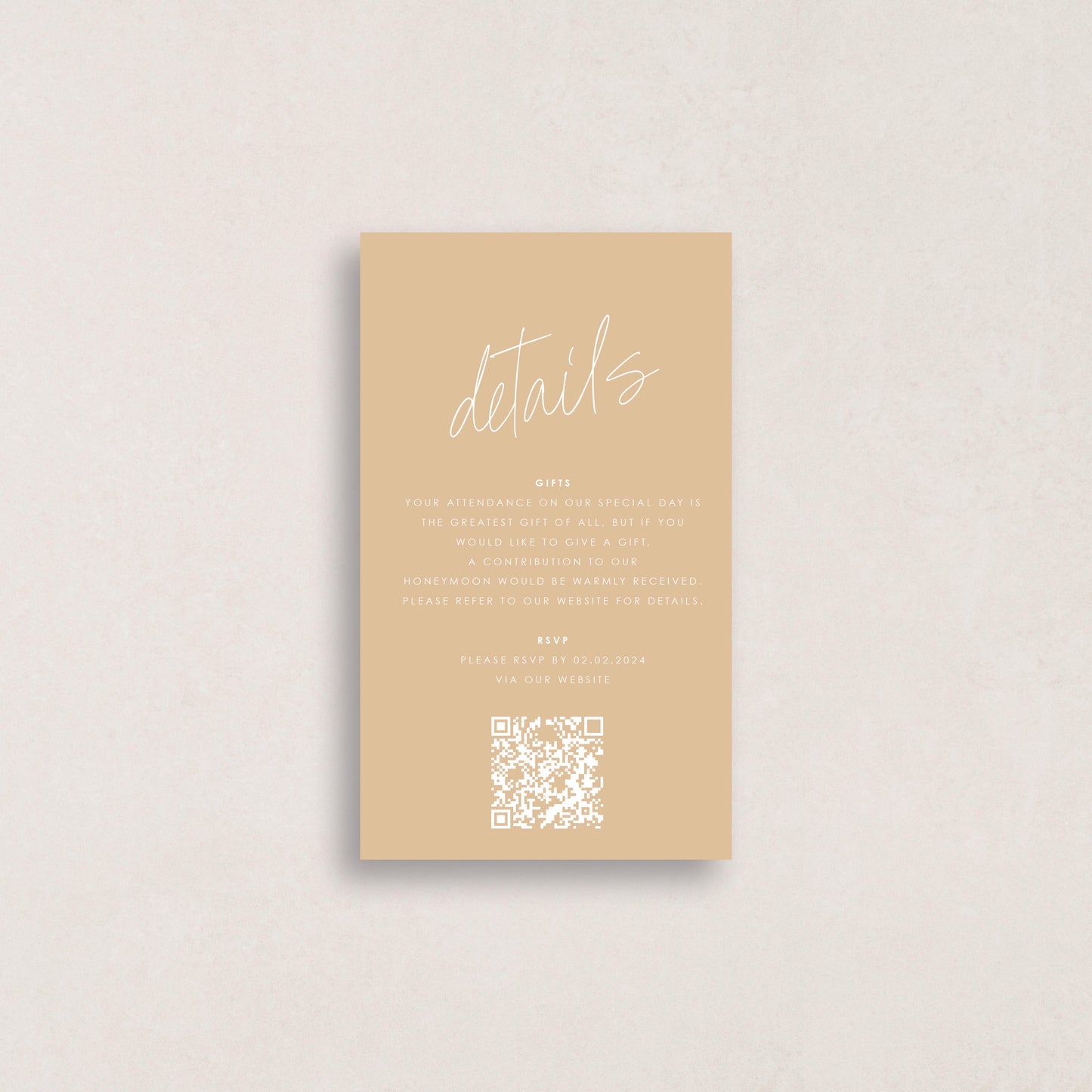 Hello Lovely Finer Details Card