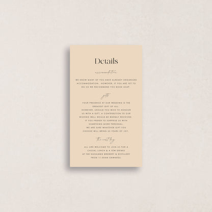 Love Like This Details Card