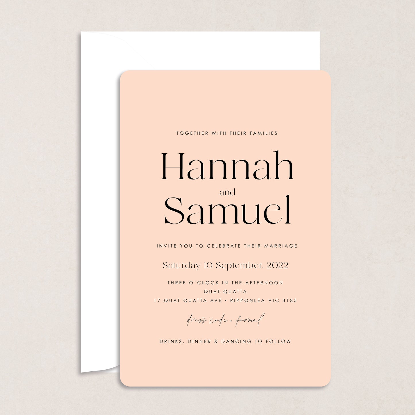 Love Like This Invitation