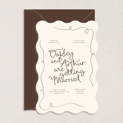 All I Want Invitation