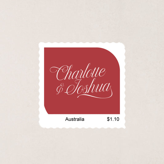 Script Stamp Design