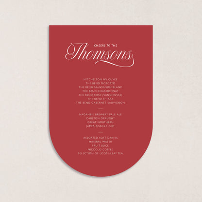 Script Bar Sign