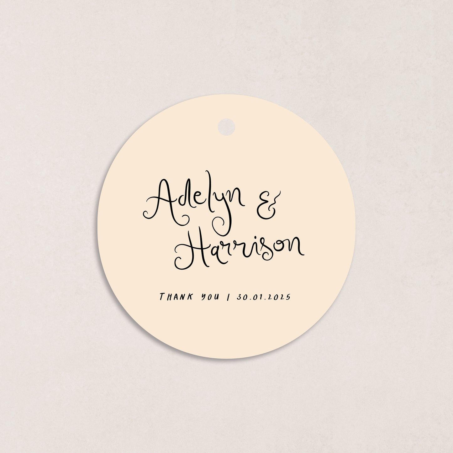 Love Song Favour Tag
