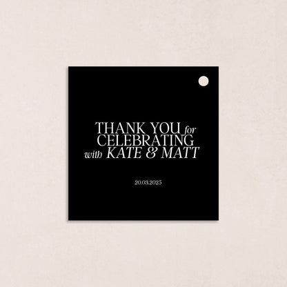 You've Got The Love Favour Tag